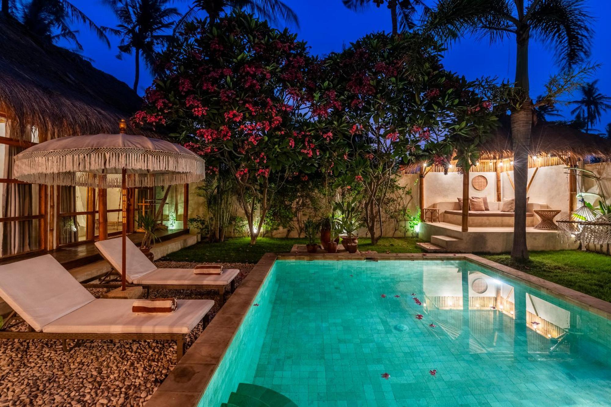 Villa Burung Gili Air Ngoại thất bức ảnh