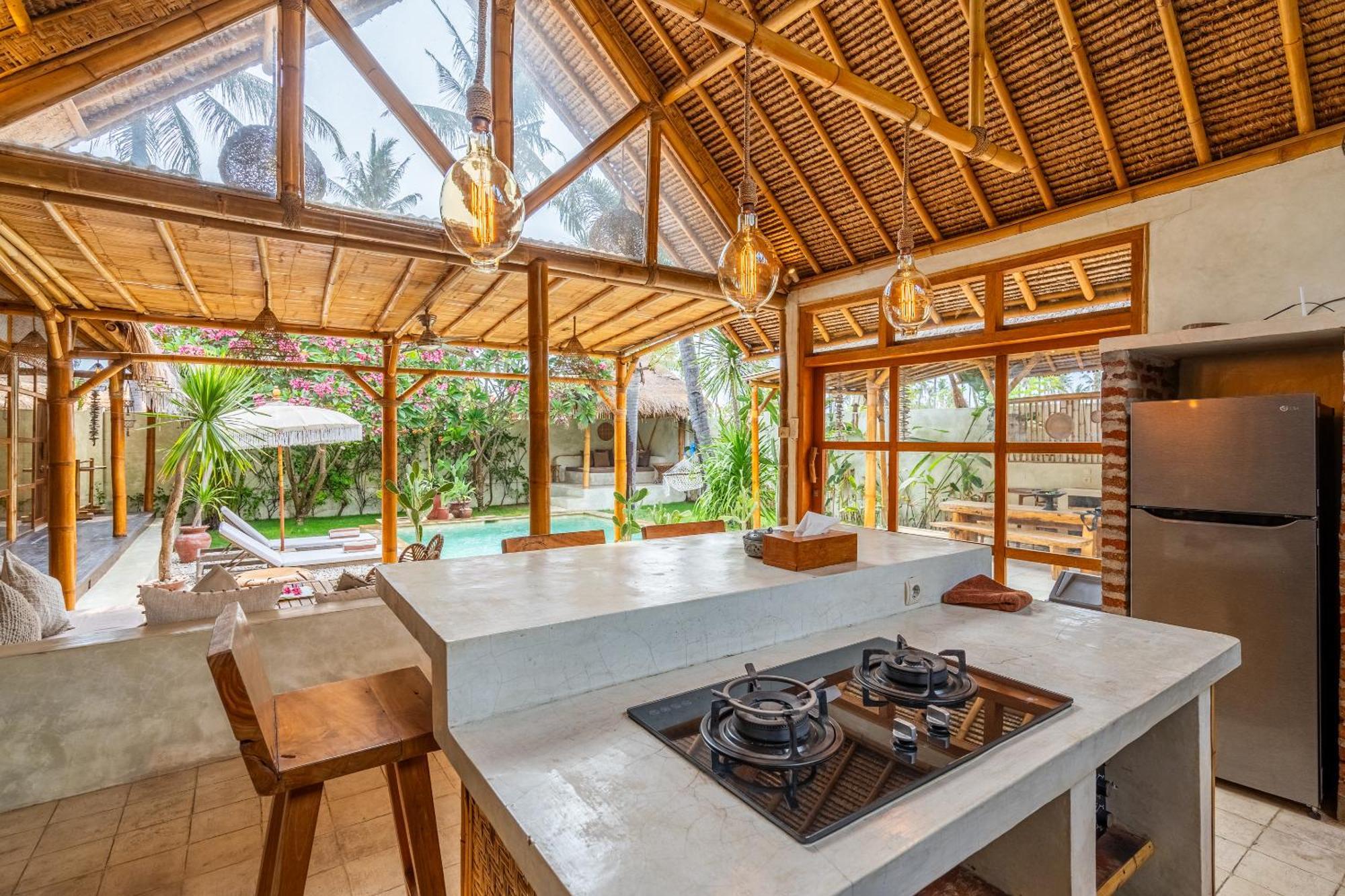 Villa Burung Gili Air Ngoại thất bức ảnh